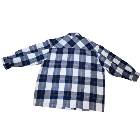 HFX Ladies Shirt Jacket - Color Blue Plaid - Size XL (16-18)- NWT - Picture 5 of 10